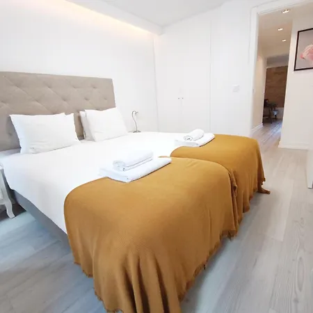 Center Quiet Apartment-lapa 2 Bathroom * Lizbona